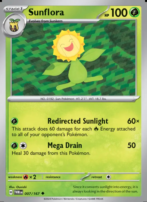 Image of the card Sunflora