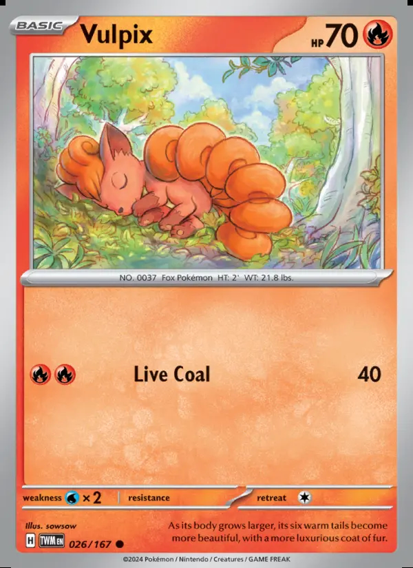 Image of the card Vulpix