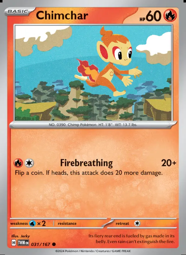 Image of the card Chimchar