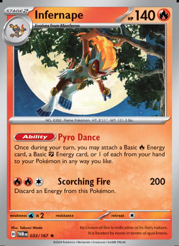 Image of the card Infernape