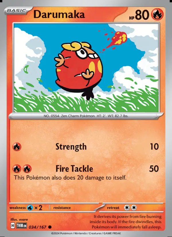 Image of the card Darumaka