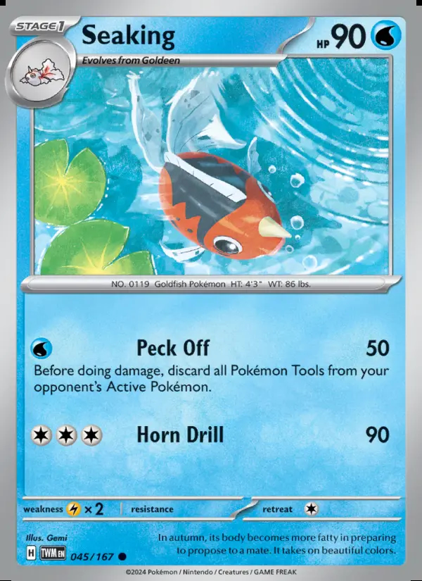 Image of the card Seaking