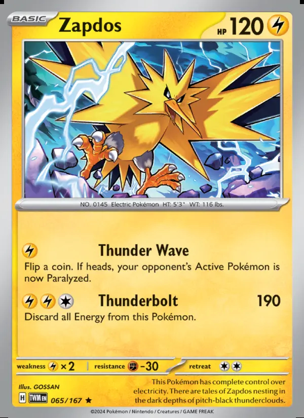 Image of the card Zapdos