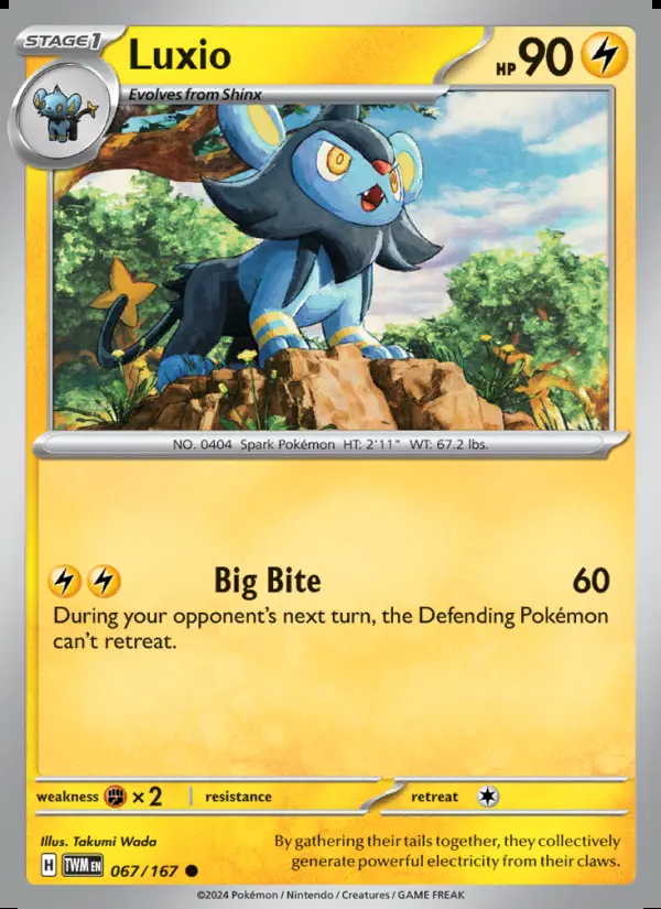 Image of the card Luxio