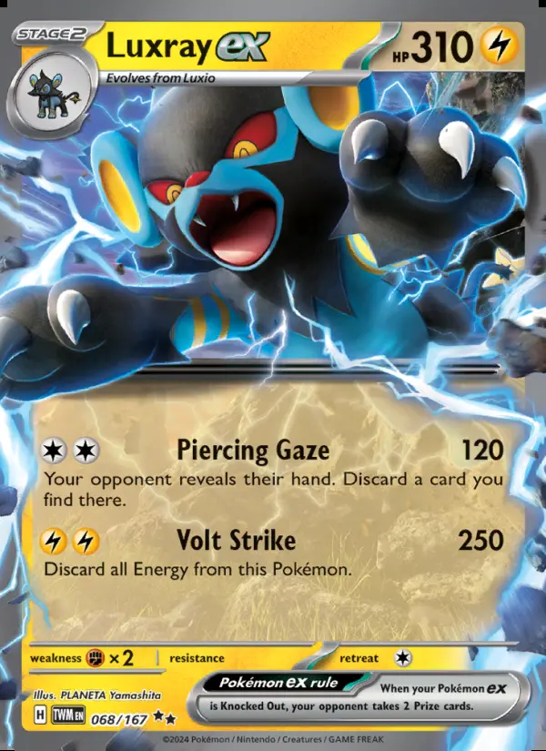 Image of the card Luxray ex