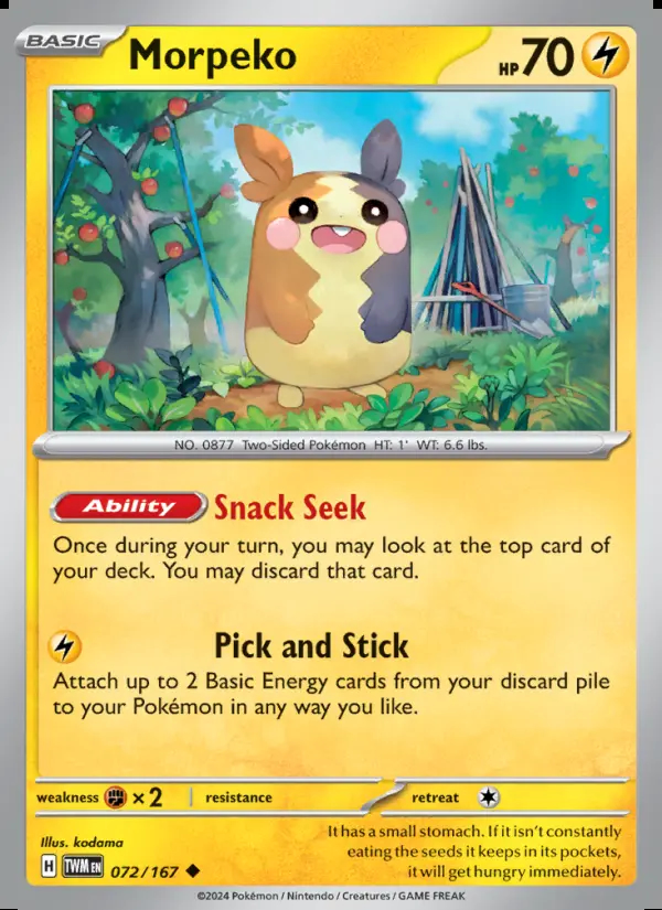 Image of the card Morpeko