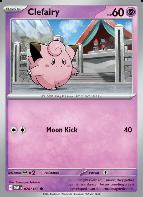 Image of the card Clefairy