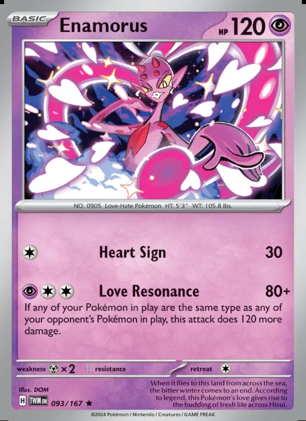 Image of the card Enamorus