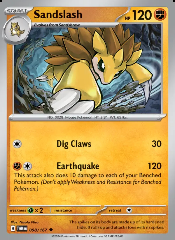 Image of the card Sandslash