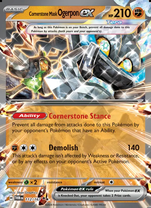 Image of the card Cornerstone Mask Ogerpon ex