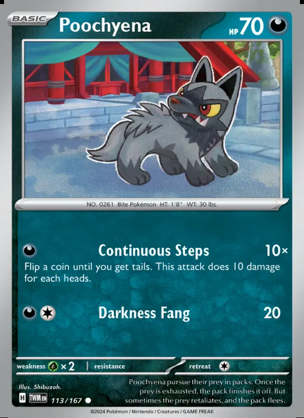 Image of the card Poochyena