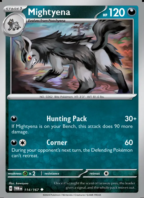 Image of the card Mightyena