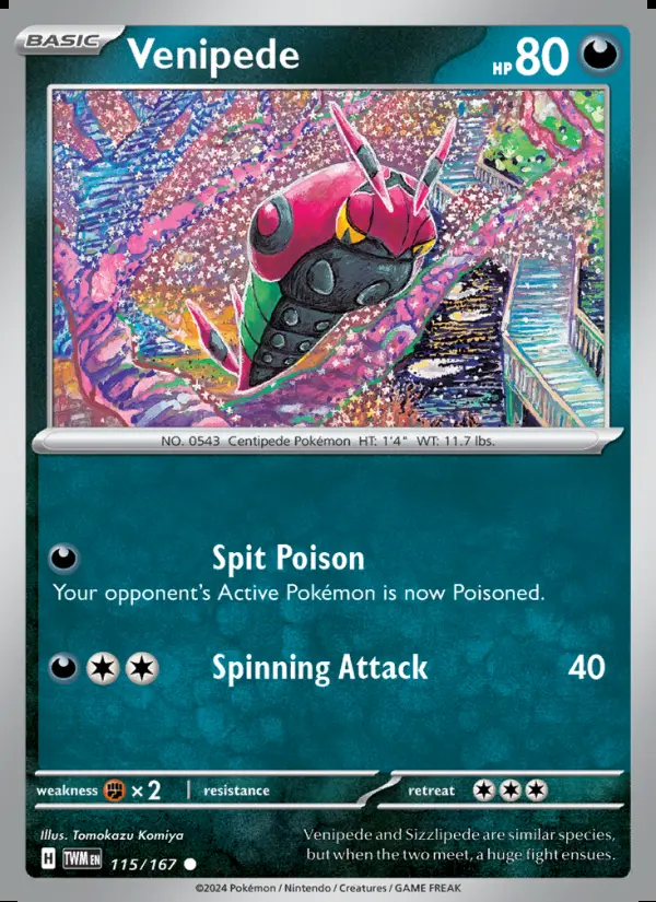 Image of the card Venipede