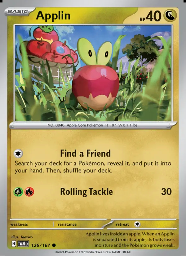 Image of the card Applin