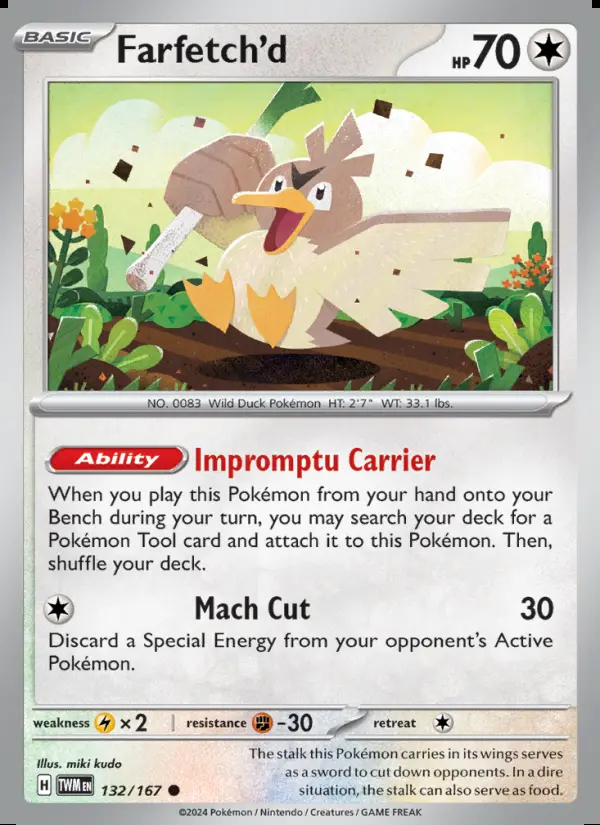 Image of the card Farfetch'd