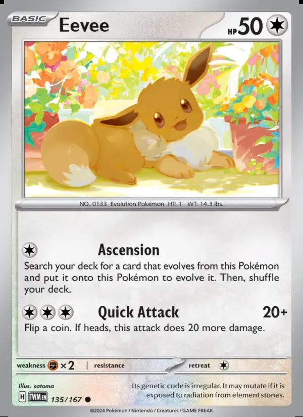 Image of the card Eevee