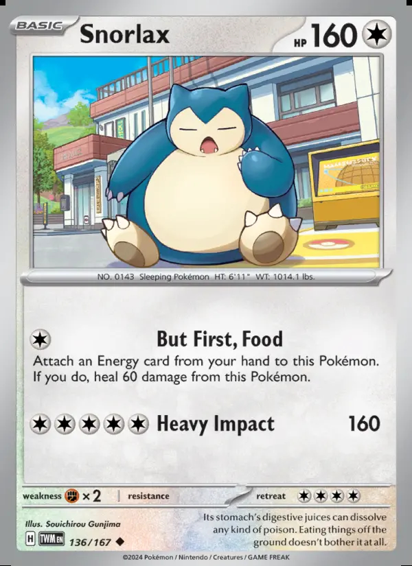 Image of the card Snorlax