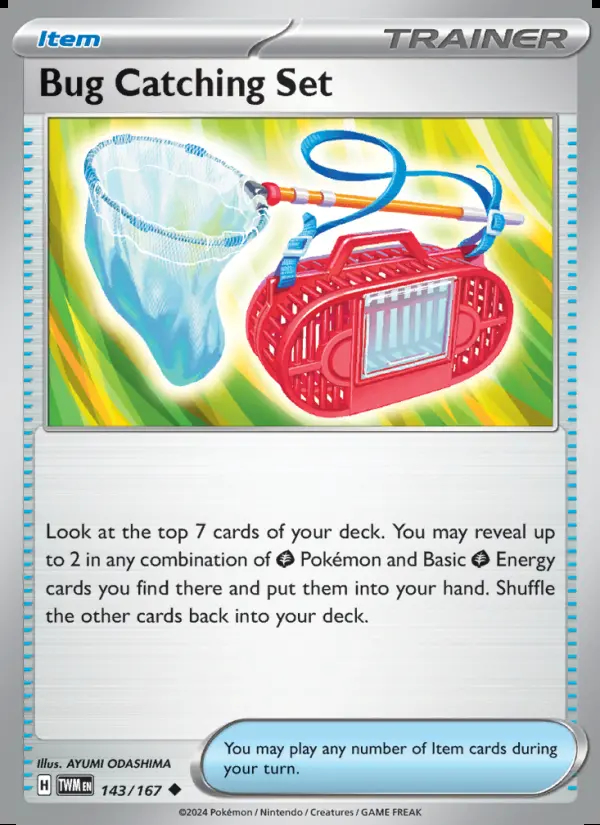 Image of the card Bug Catching Set