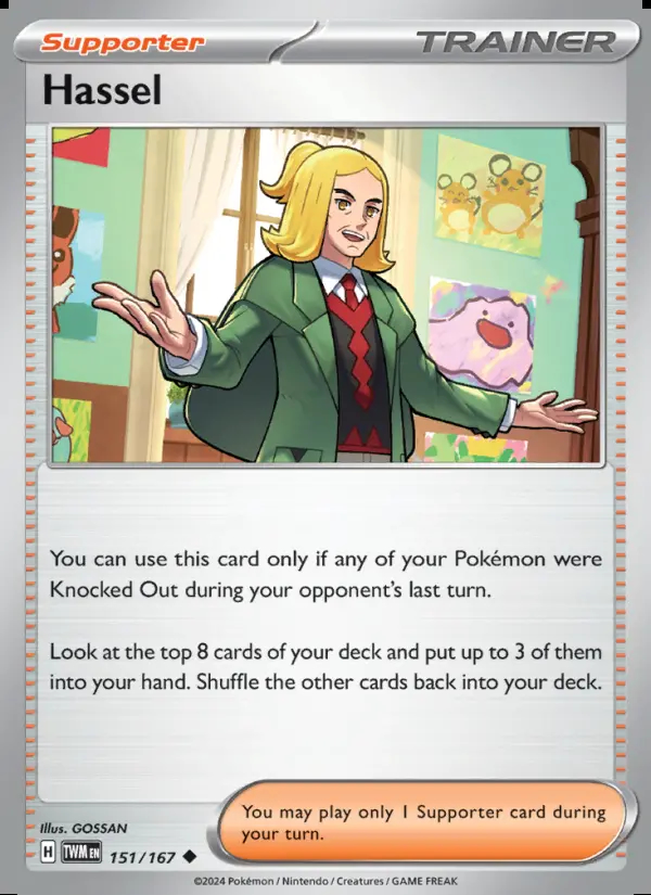 Image of the card Hassel