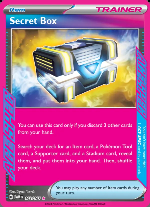 Image of the card Secret Box