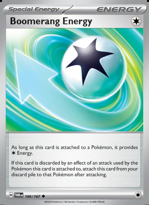 Image of the card Boomerang Energy