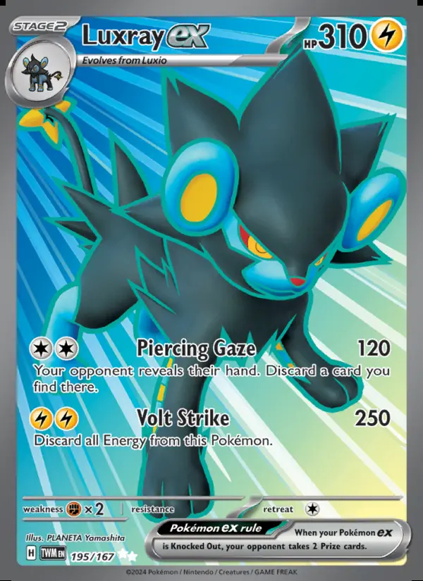 Image of the card Luxray ex