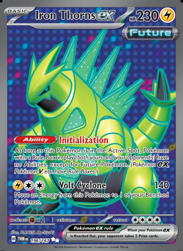 Image of the card Iron Thorns ex