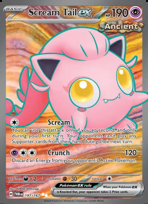 Image of the card Scream Tail ex