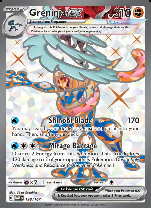 Image of the card Greninja ex