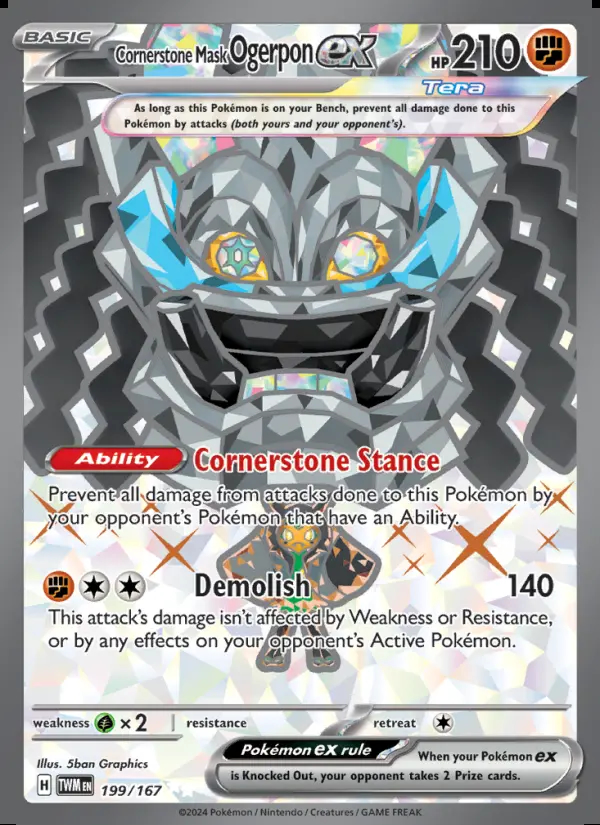 Image of the card Cornerstone Mask Ogerpon ex