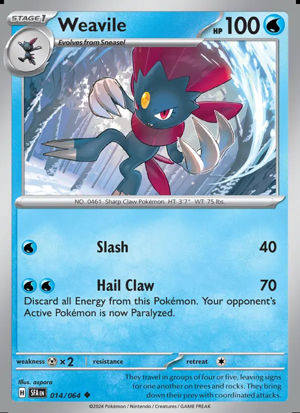 Image of the card Weavile