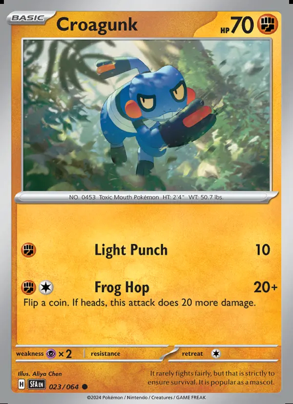 Image of the card Croagunk