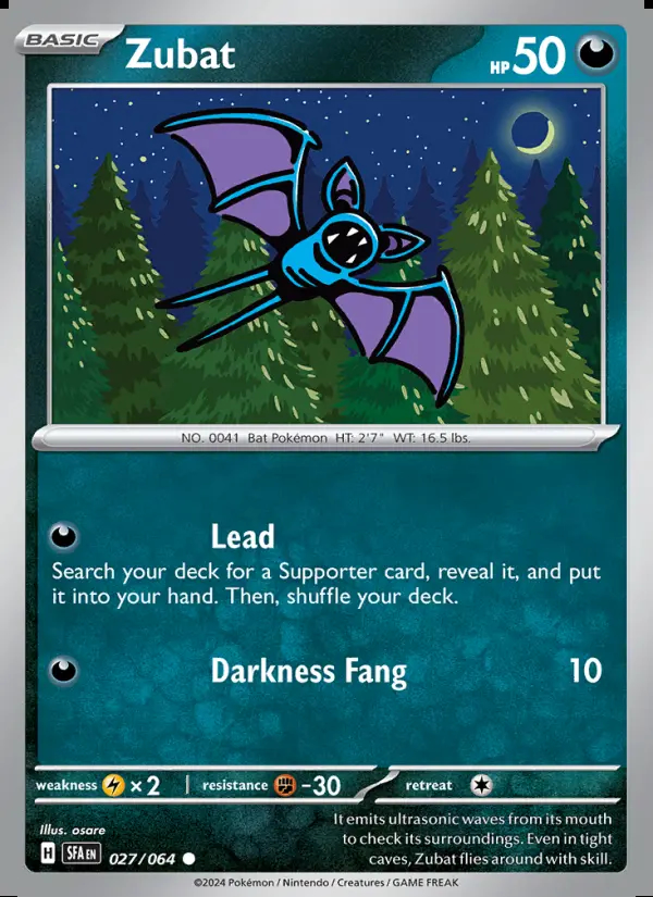 Image of the card Zubat