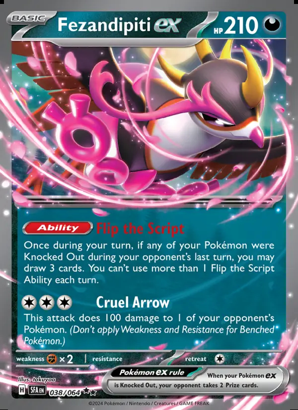 Image of the card Fezandipiti ex