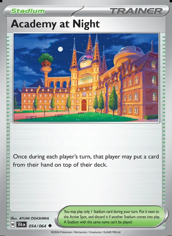 Image of the card Academy at Night