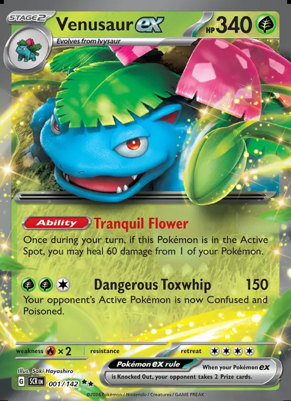 Image of the card Venusaur ex