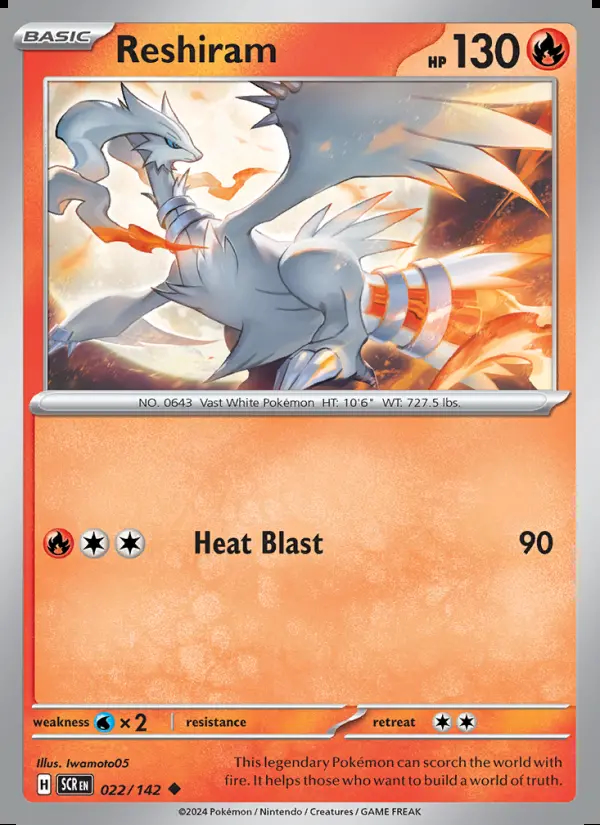 Image of the card Reshiram