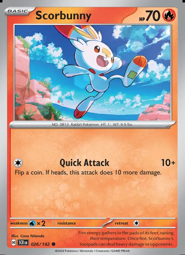 Image of the card Scorbunny