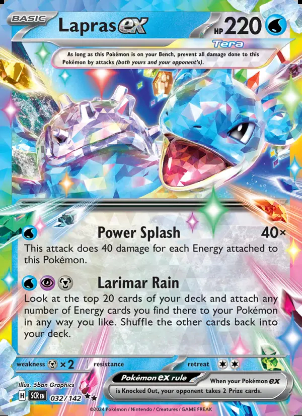 Image of the card Lapras ex