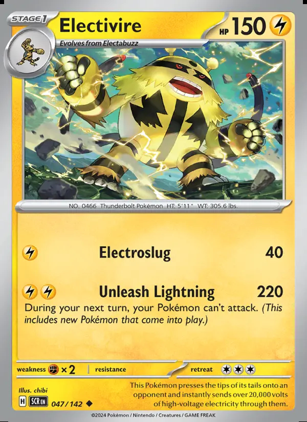 Image of the card Electivire