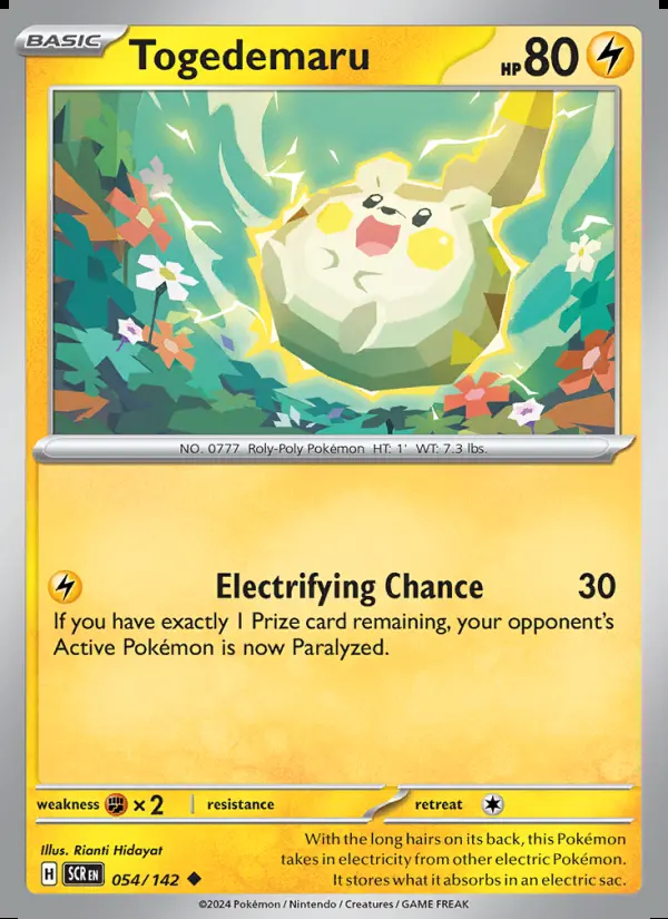 Image of the card Togedemaru