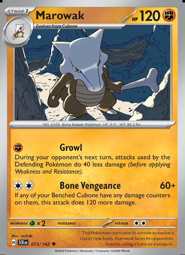 Image of the card Marowak