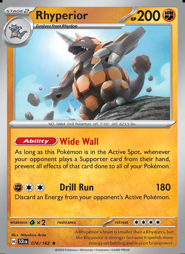 Image of the card Rhyperior