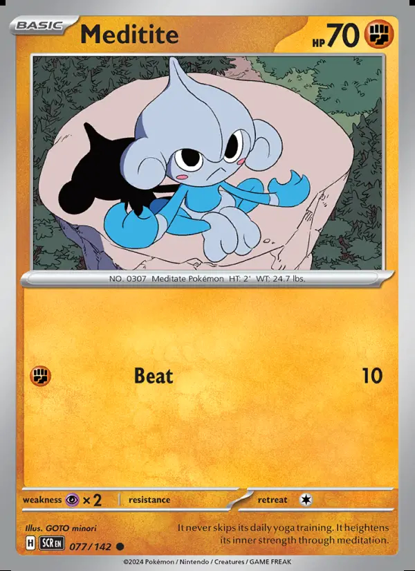 Image of the card Meditite