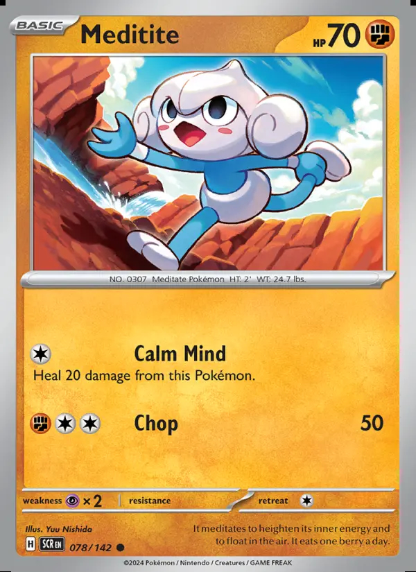 Image of the card Meditite