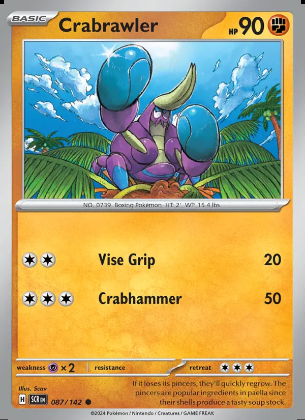 Image of the card Crabrawler