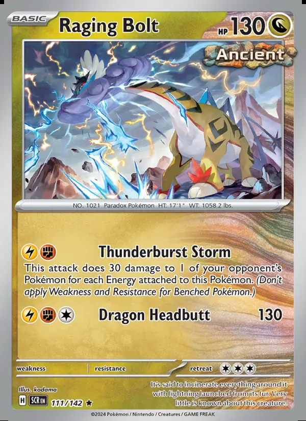 Image of the card Raging Bolt