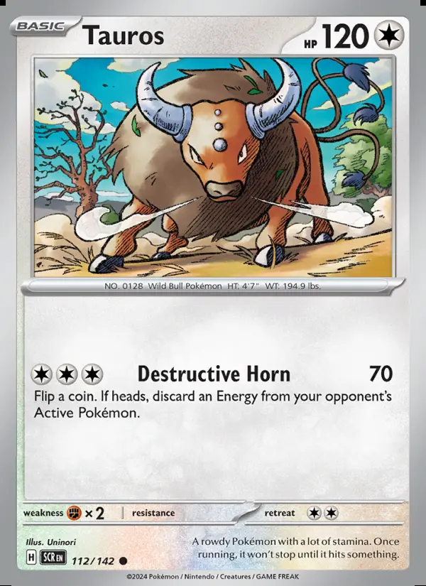 Image of the card Tauros