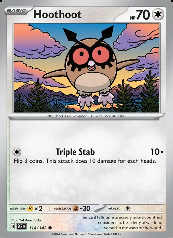 Image of the card Hoothoot