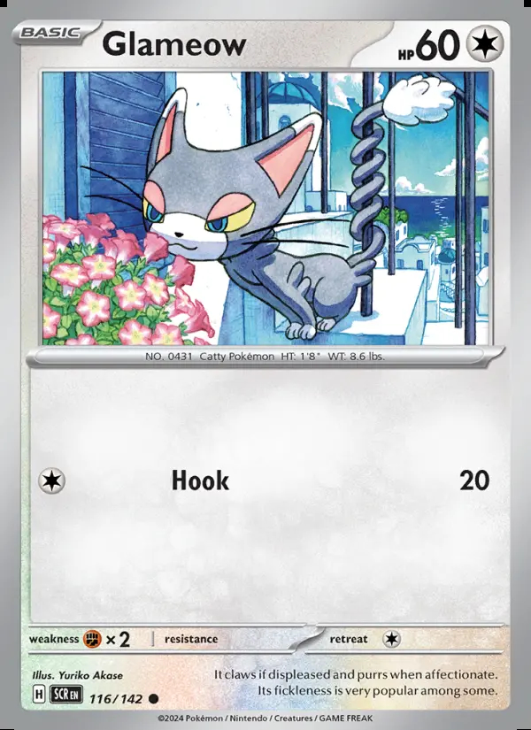 Image of the card Glameow